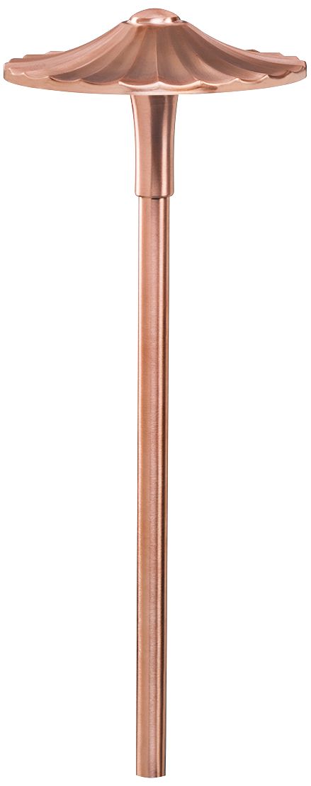 Kichler Landscape Flare 21"H Copper 2700K LED Path Light
