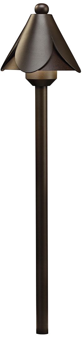 Kichler Petal 23 1/2" High Bronze 2700K LED Path Light