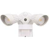 Eco-Star 13&quot; Wide LED Motion Security Flood Light in White