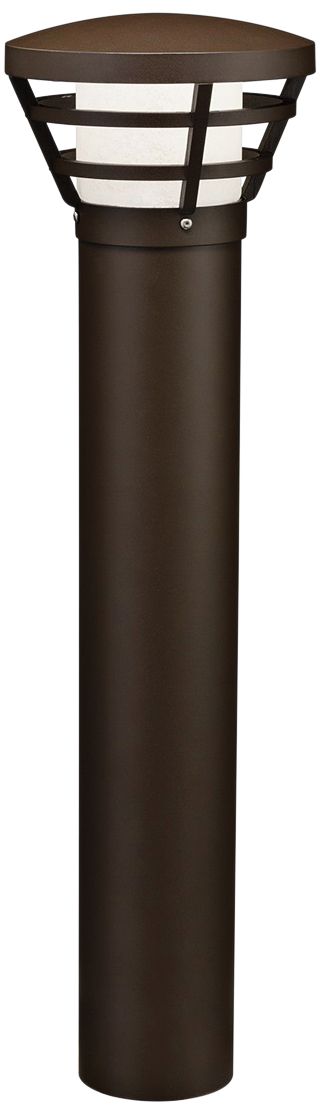 Mission 28 3/4" High Bronze LED Bollard Landscape Path Light