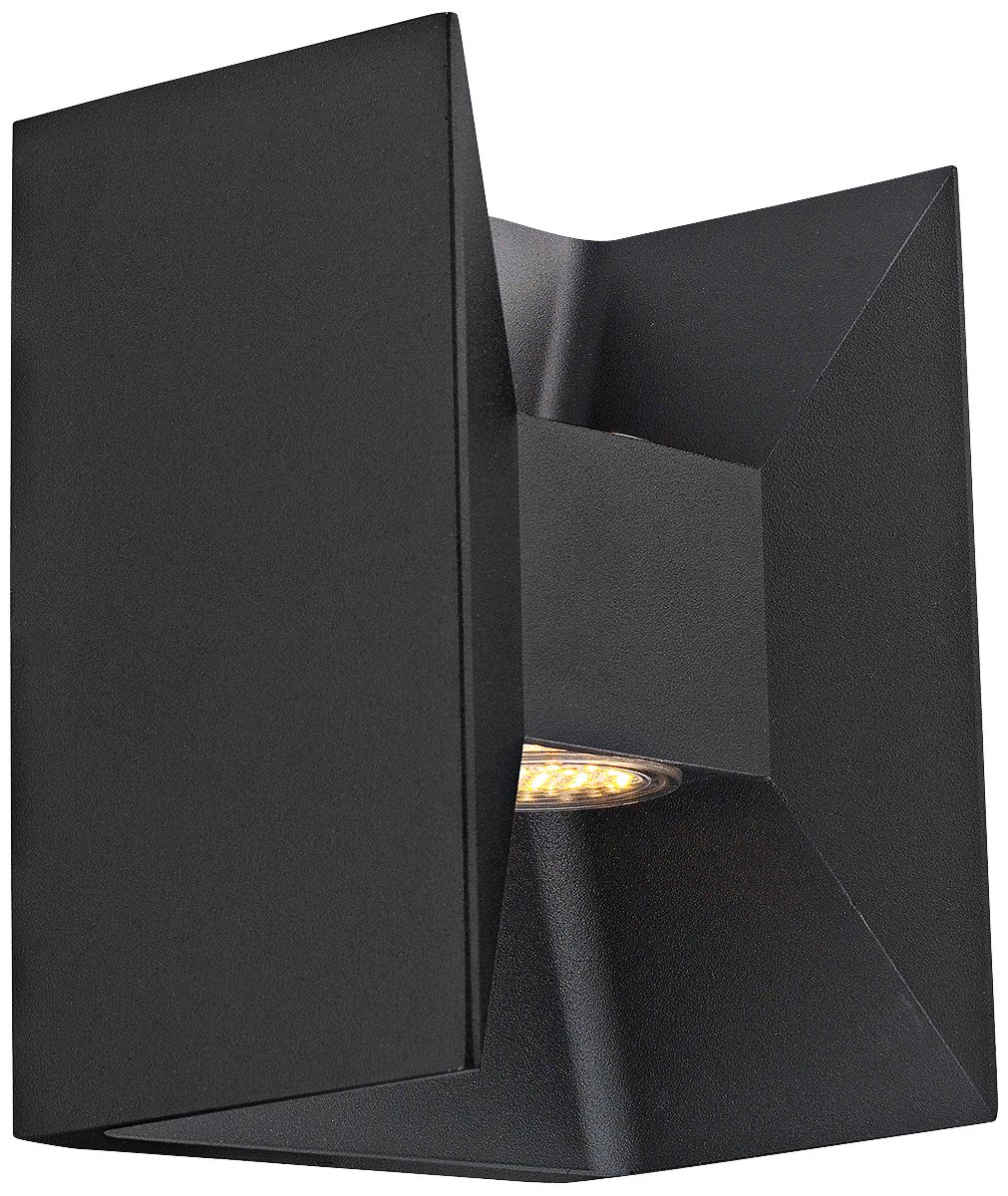 Eglo Morino 5 1/2 " Wide Black LED Outdoor Wall Light