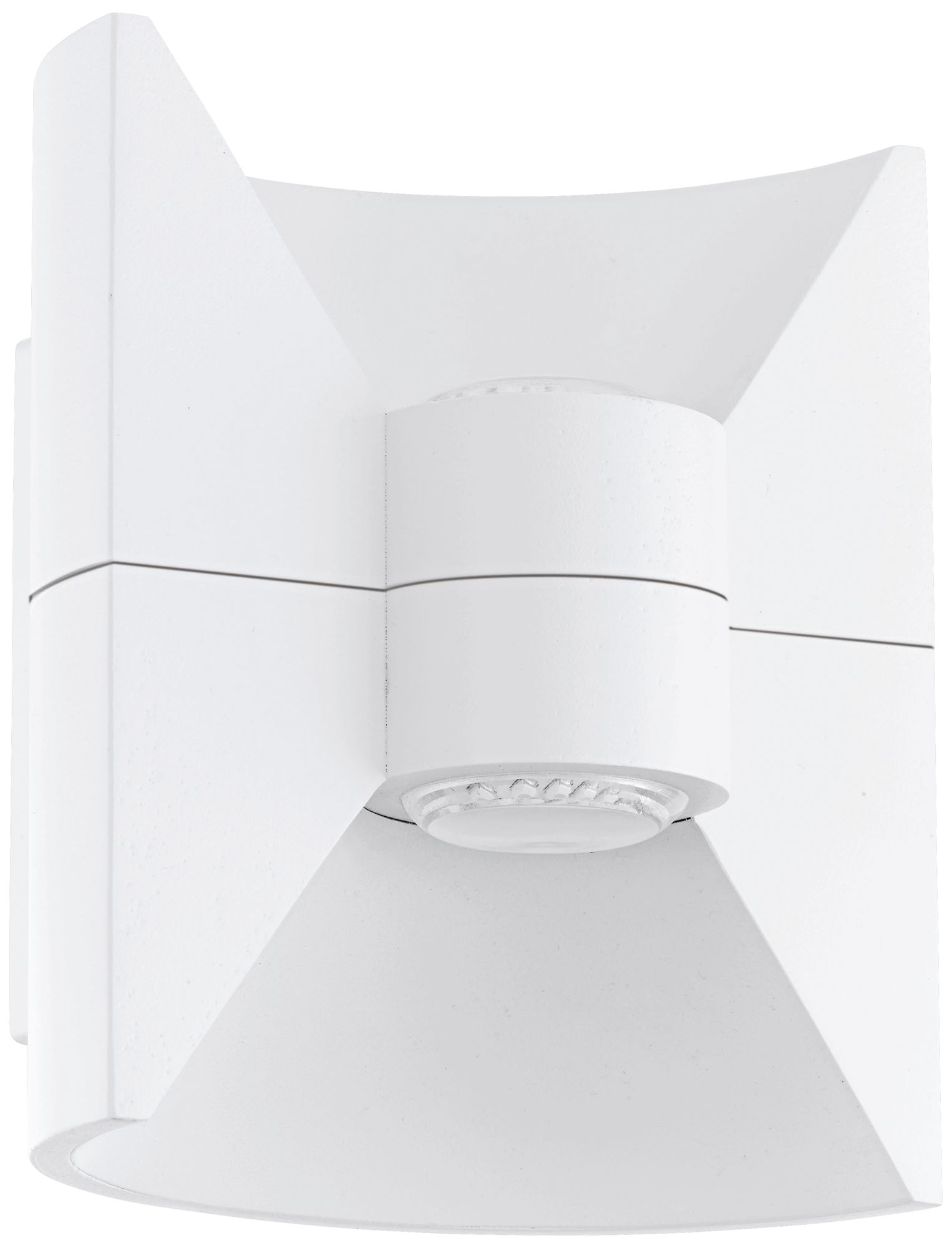 Eglo Redondo 6 1/2" Wide White LED Outdoor Wall Light