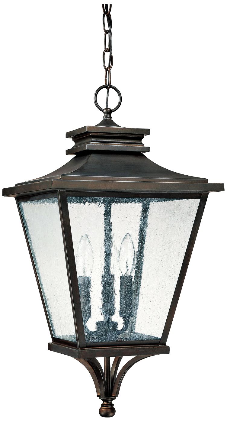 Capital Gentry 22 1/2"H Old Bronze Outdoor Hanging Light