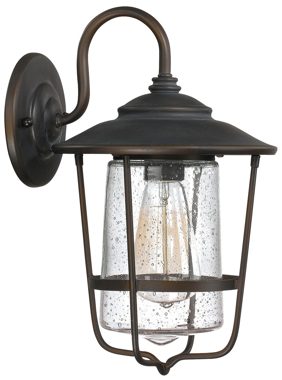 Capital Creekside 13 1/4"H Old Bronze Outdoor Wall Light