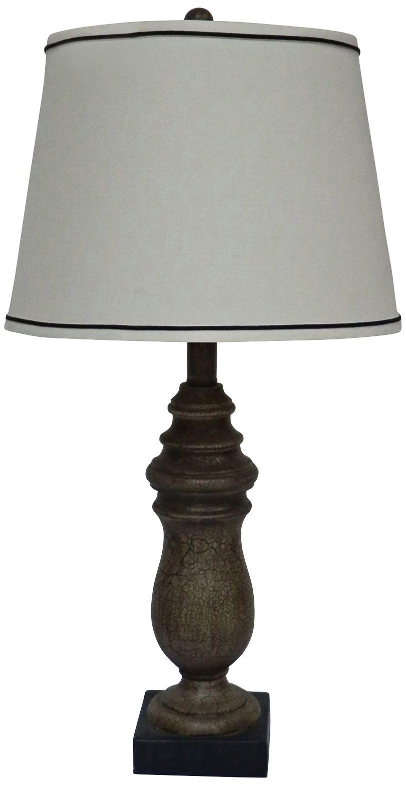 Daisetta Dark Beige Urn Table Lamp