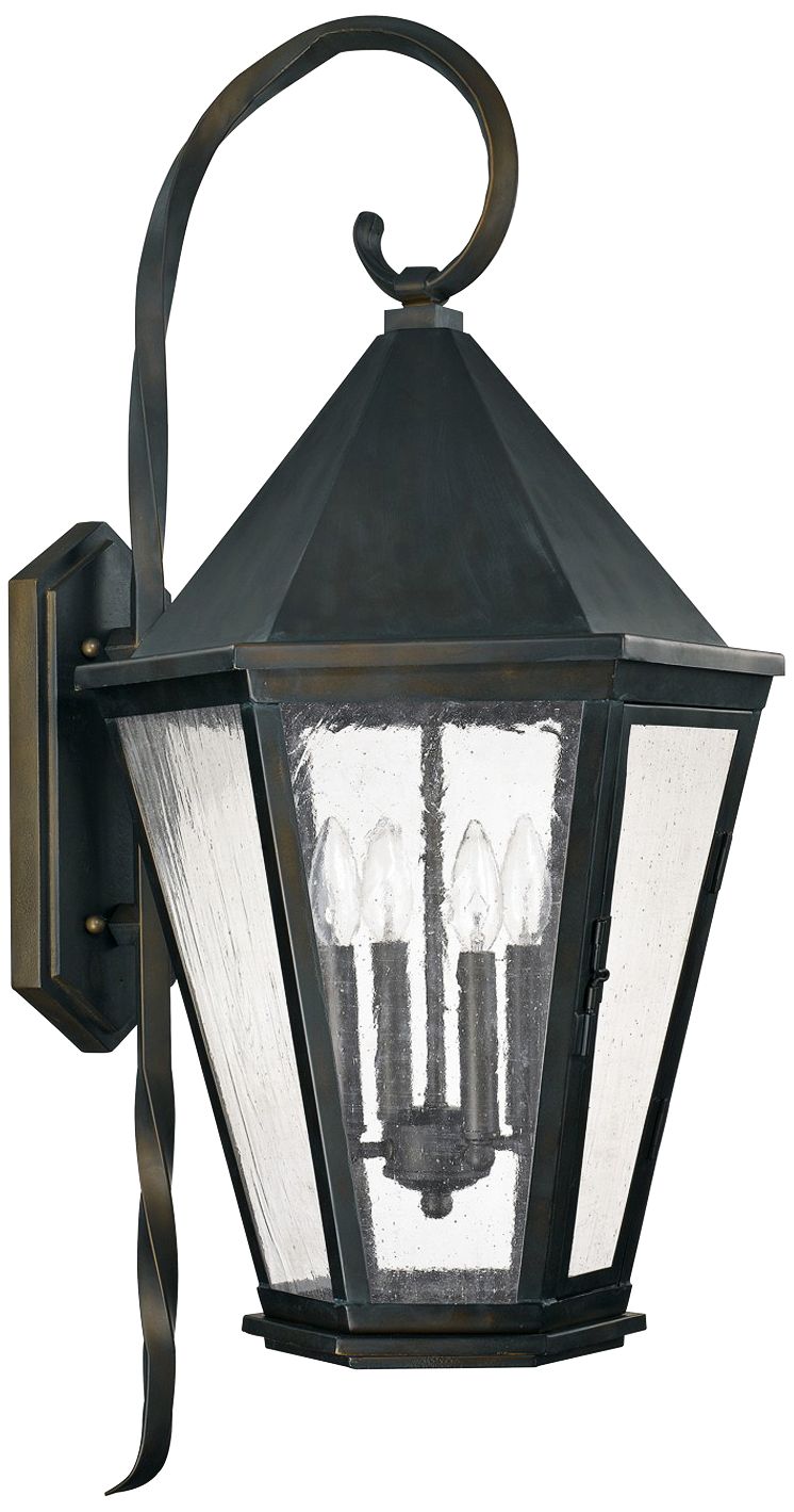 Capital Spencer 35 1/2"H Old Bronze Outdoor Wall Light