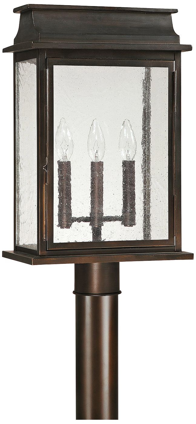 Capital Bolton 19 1/4" High Old Bronze Outdoor Post Light