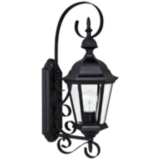 Capital Carriage House 23&quot; High Black Outdoor Wall Light