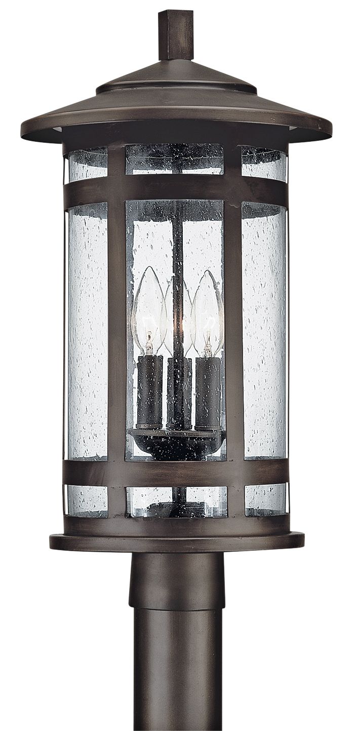Capital Mission Hills 20 3/4"H Bronze Outdoor Post Light