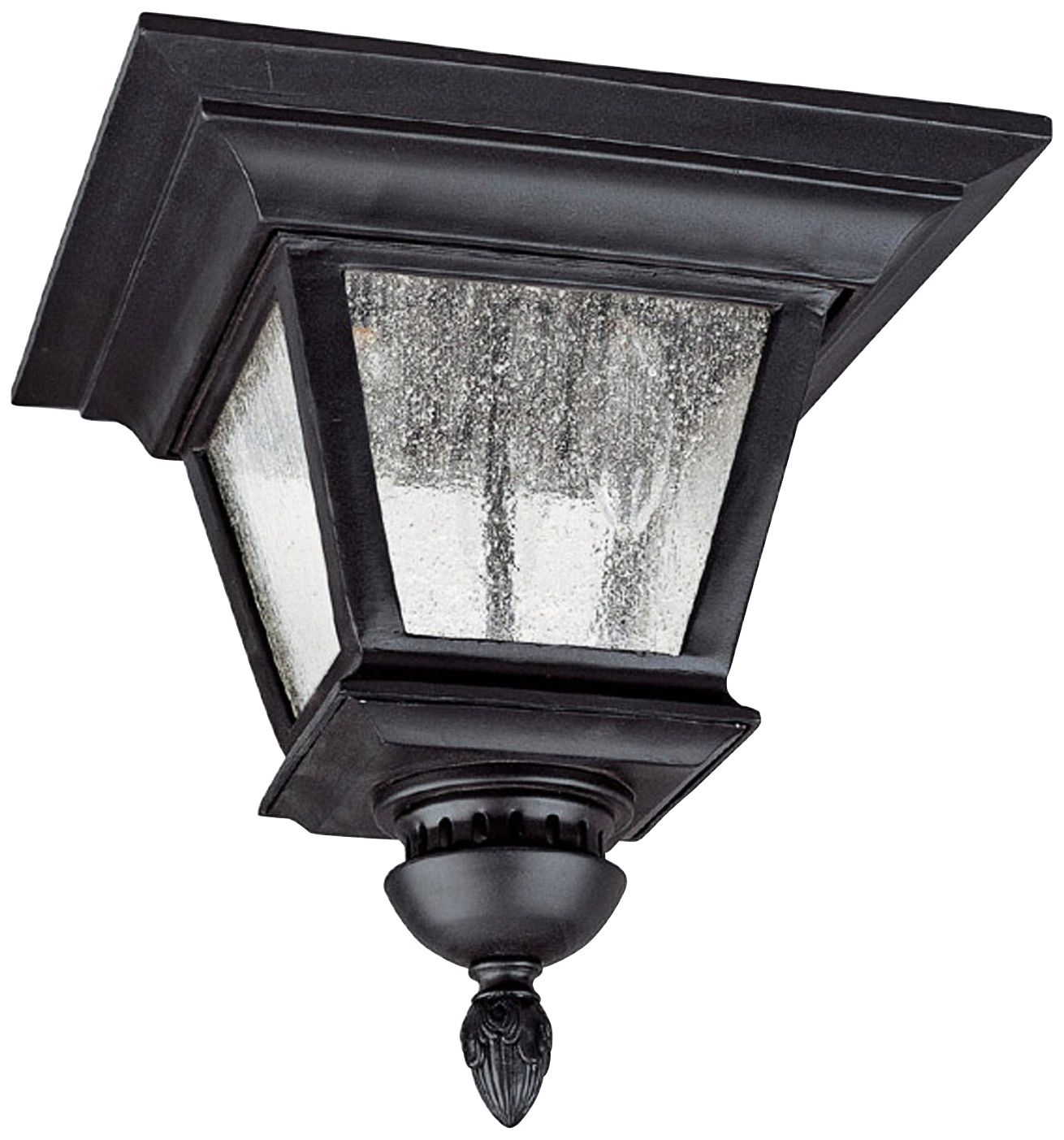 Capital Brookwood 11 1/2"W Black Outdoor Ceiling Light
