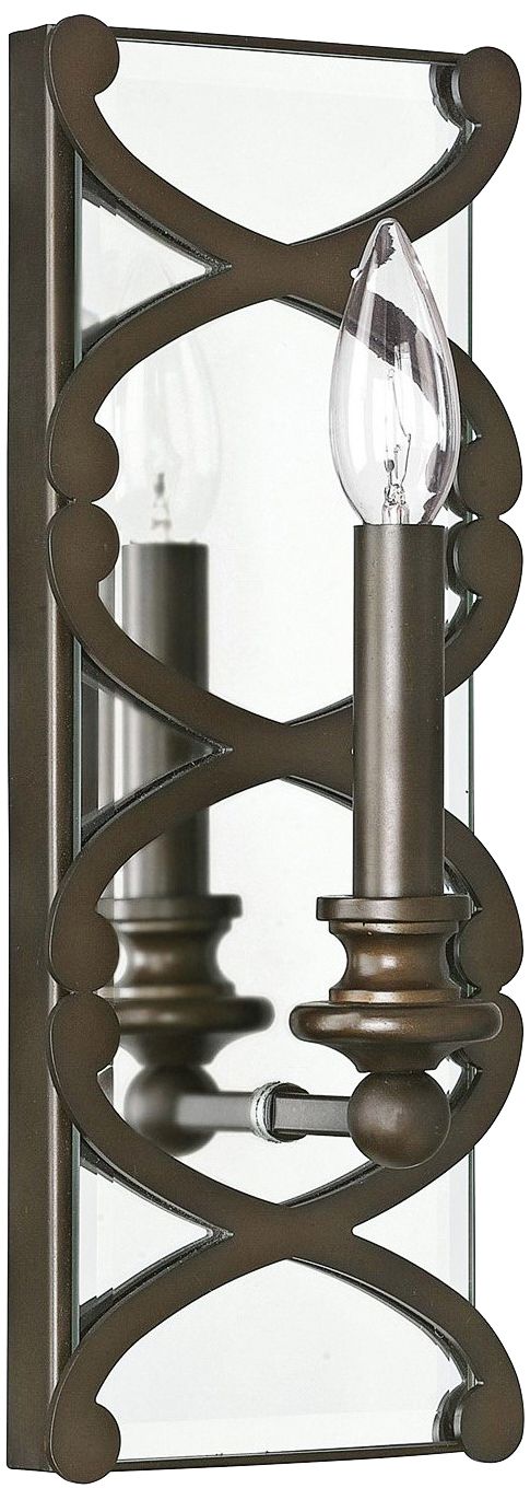 Donny Osmond Home Alexander 14" High Bronze Wall Sconce