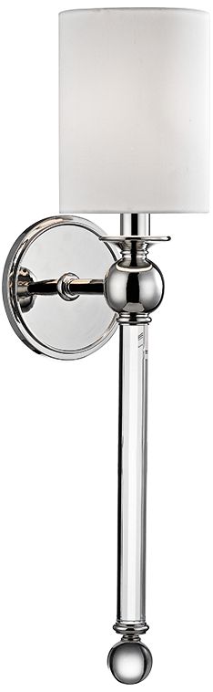 Hudson Valley Gordon 22 1/4" High Polished Nickel Wall Sconce