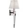 Hudson Valley Ruskin 20 1/2"H Polished Nickel Wall Sconce