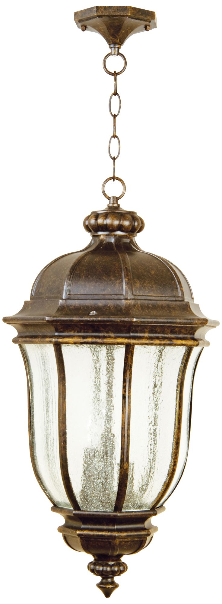 Harper 24 1/4"H Bronze Outdoor Hanging Light