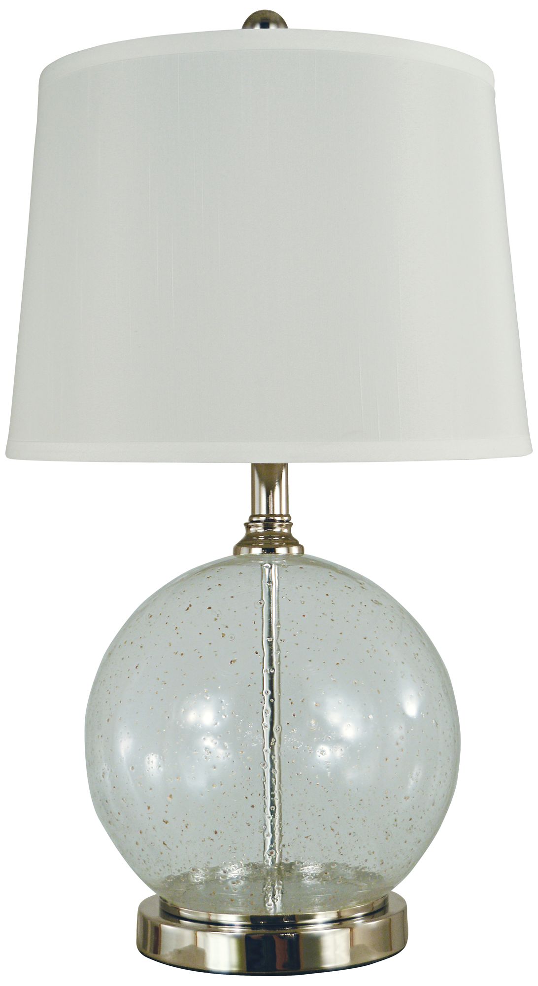 Thumprints Karat Seeded Blown Glass Table Lamp