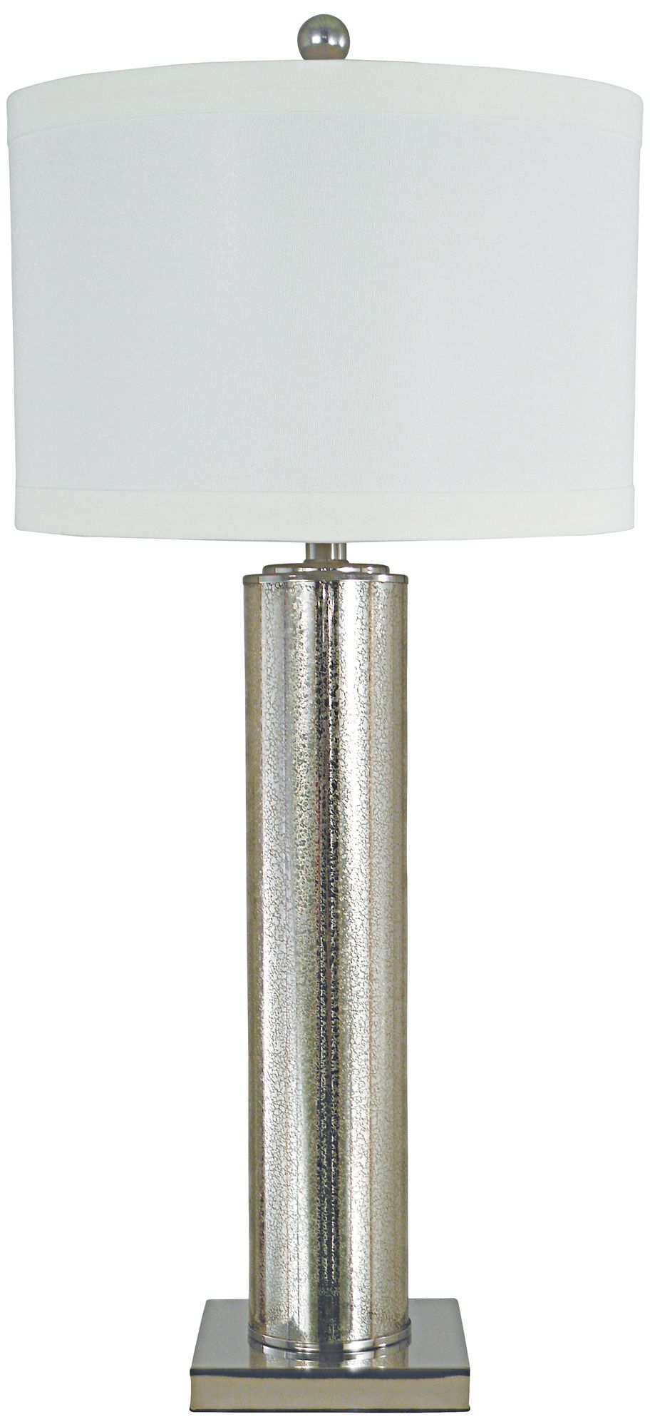 Thumprints Genesis Mercury Glass Table Lamp