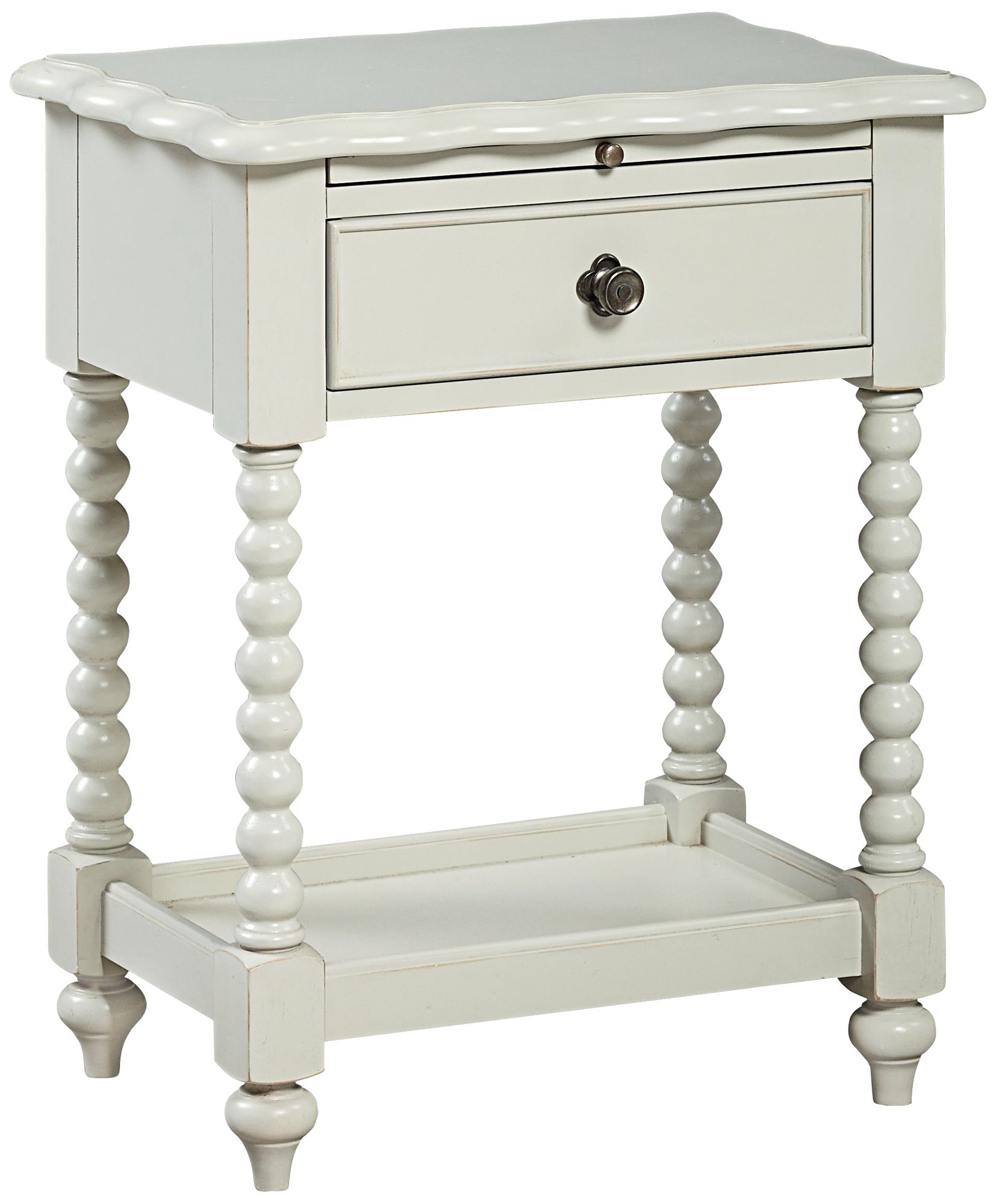 Inspirations 23" Boutique Morning Mist 1-Drawer Nightstand