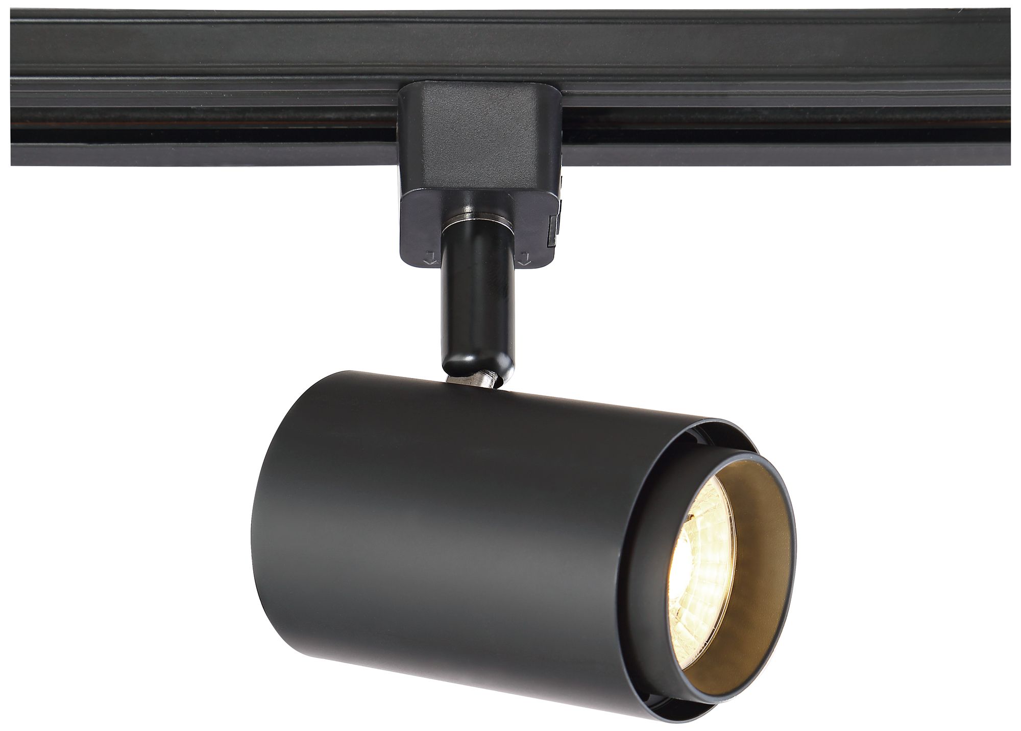 Black 10 Watt LED Cylinder Track Head for Juno Systems 1M287 Lamps