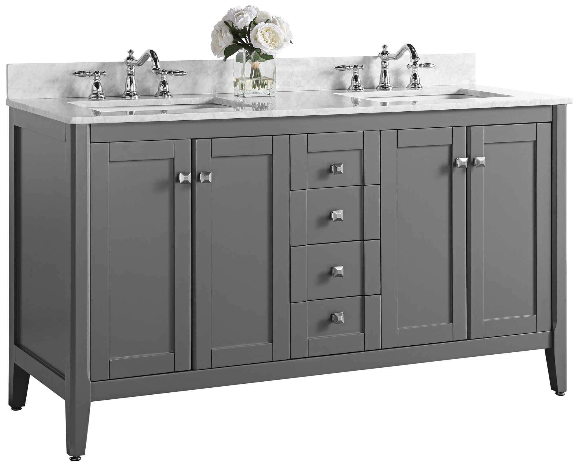 Double Sink Bathroom Vanities Cabinets And Storage Lamps