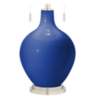 Dazzling Blue Toby Table Lamp
