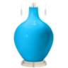 Sky Blue Toby Table Lamp