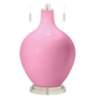 Candy Pink Toby Table Lamp