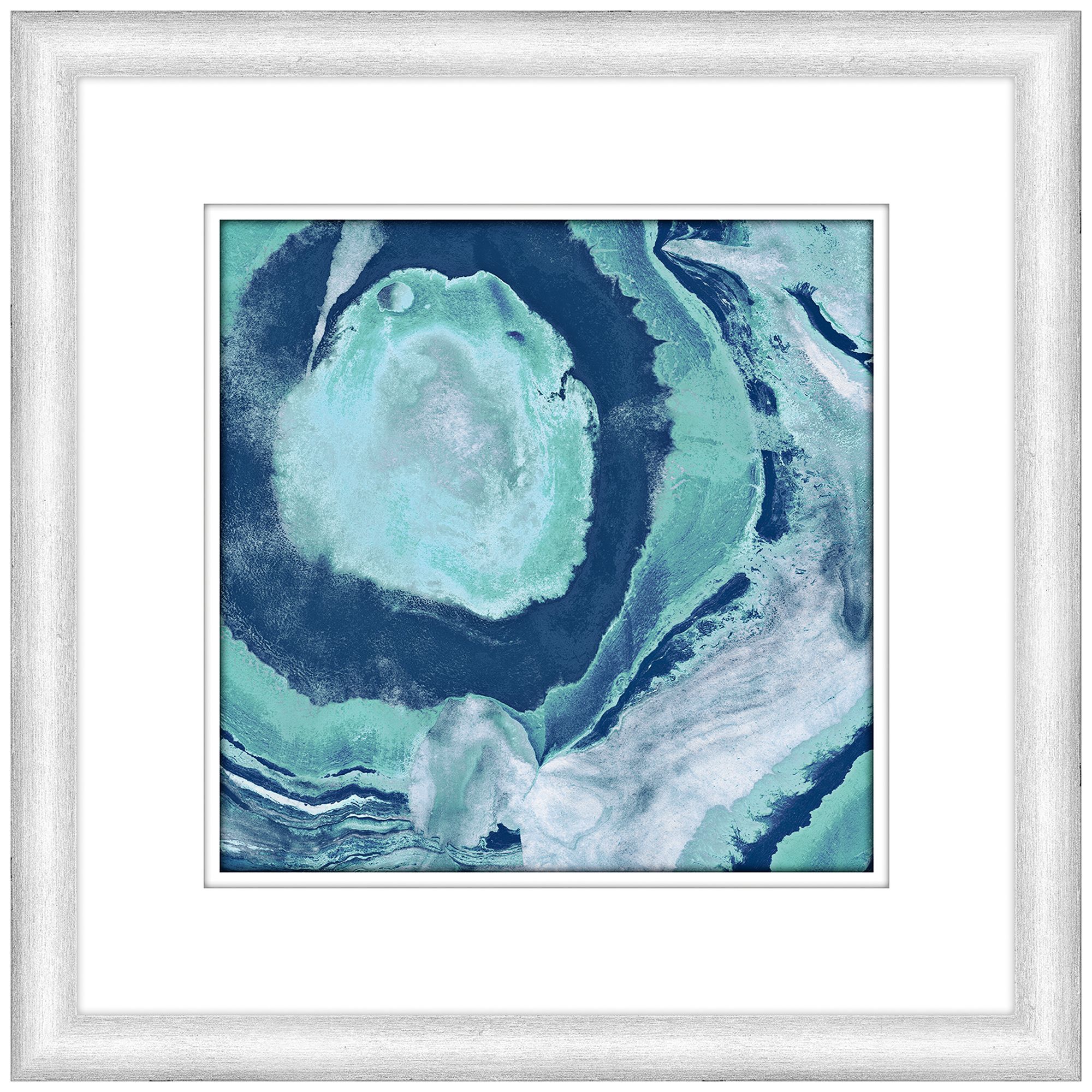 Part Of A Bigger Picture I 23" Square Abstract Wall Art