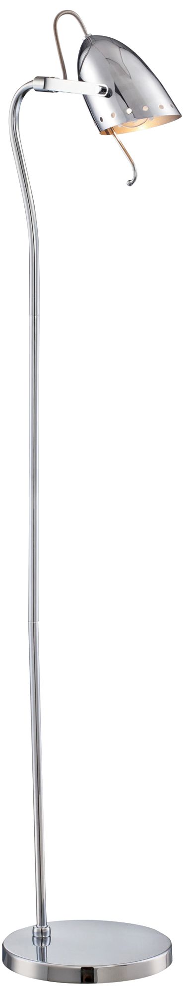 Lite Source Kanoni Space Age Chrome Floor Lamp