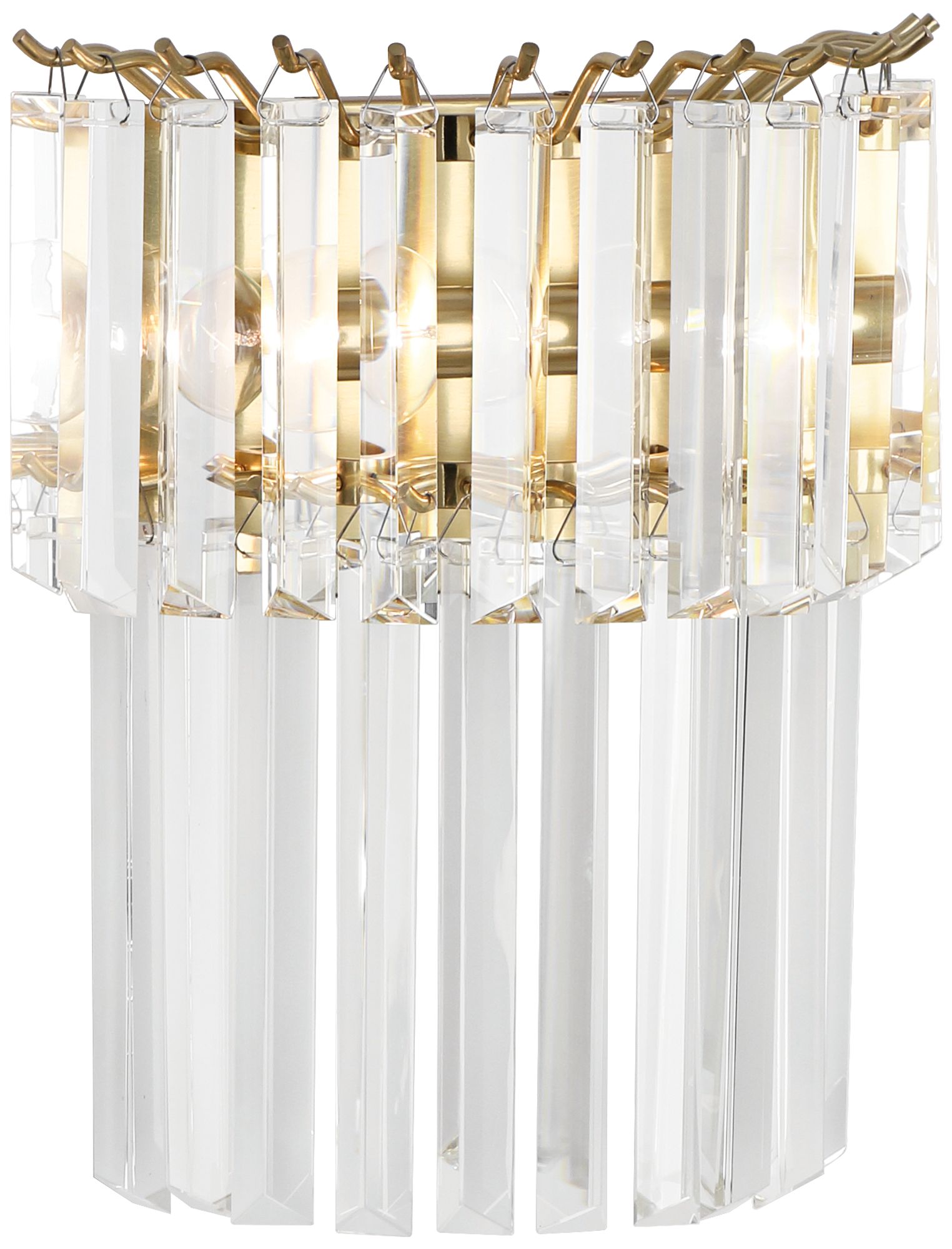 Robert Abbey Spectrum 12 3/4" High Brass Plug-In Wall Sconce