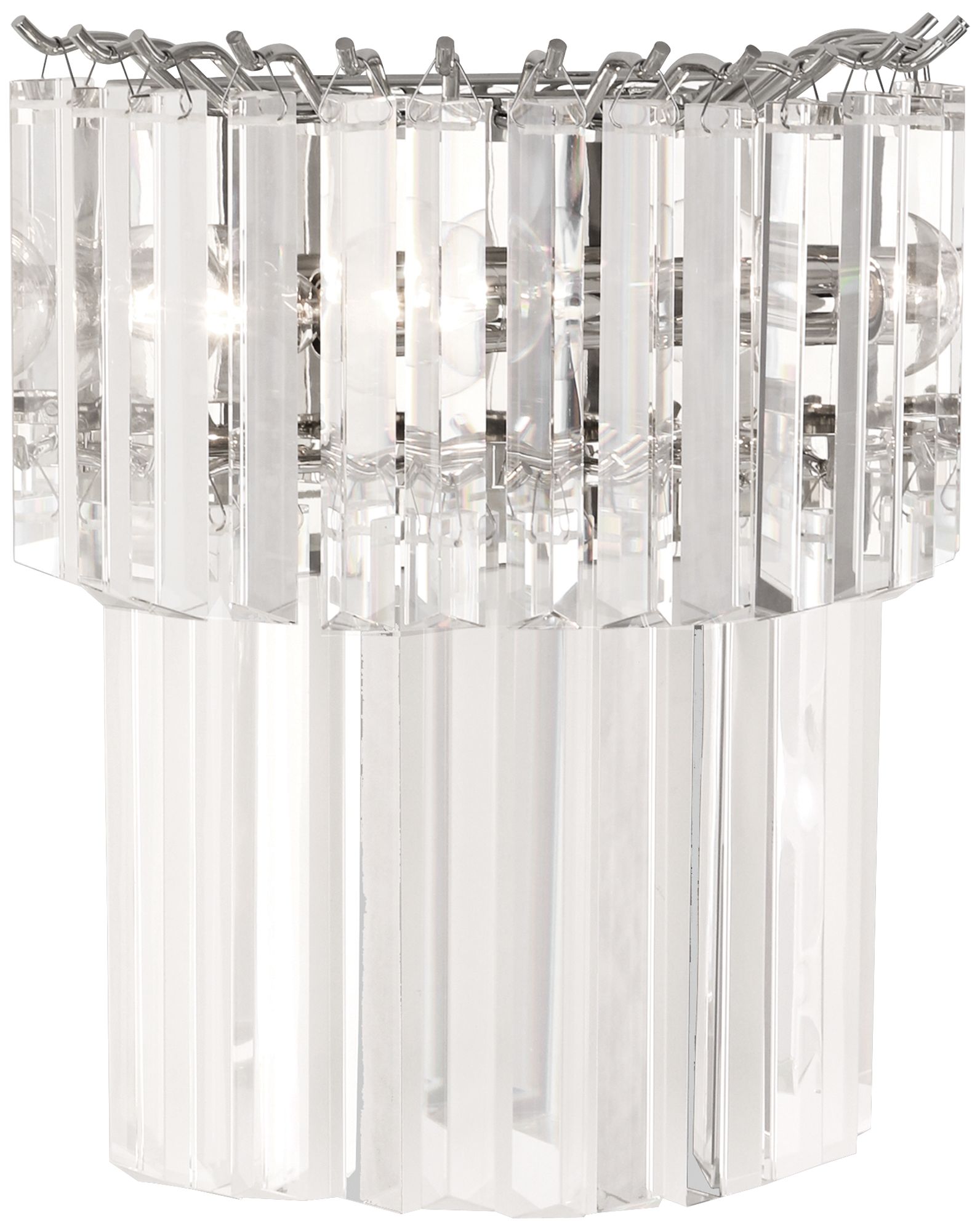 Robert Abbey Spectrum 12 3/4" High Nickel Plug-In Wall Sconce