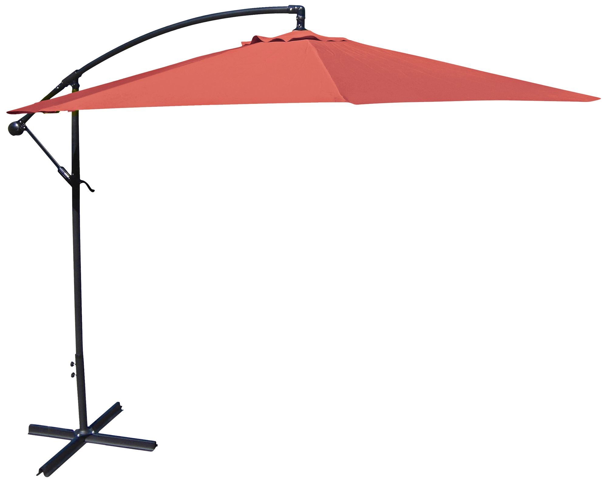 Carlsbad Melon 10' Steel Offset Umbrella