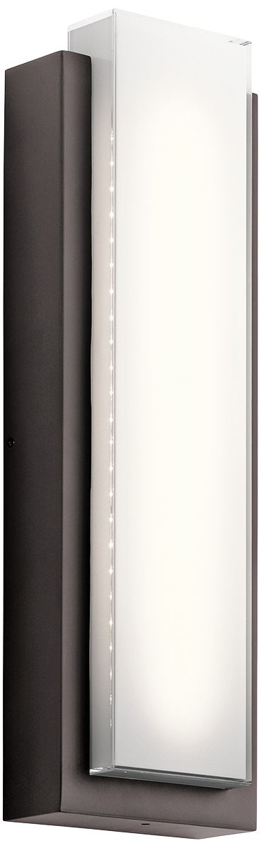 Kichler Dahlia 25 1/4" High LED Bronze Outdoor Wall Light