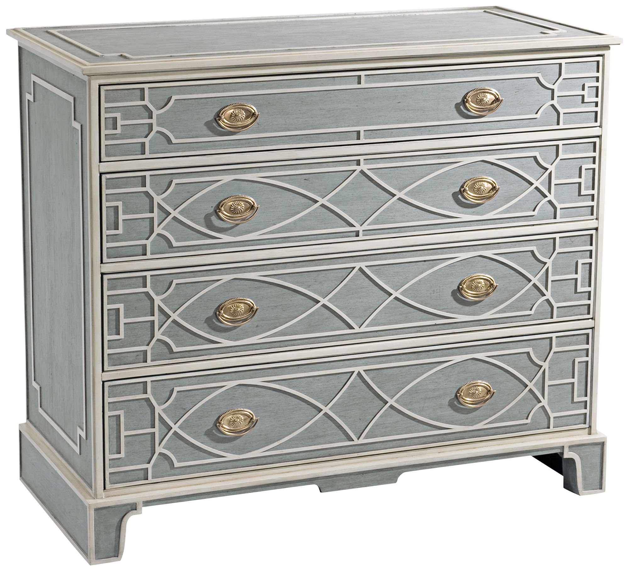 Morning Room 42 Wide George Iii Paneled Chest Of Drawers 1r220