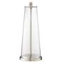 Clear Glass Fillable Leo Table Lamp Set of 2