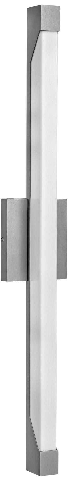 Hinkley Vista 29 1/2"H LED Titanium Outdoor Wall Light