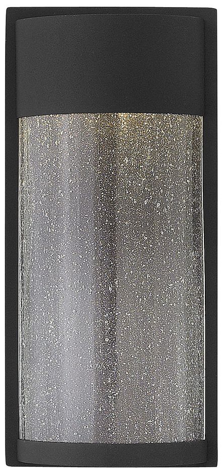 Hinkley Shelter 12" High LED Black Outdoor Wall Light