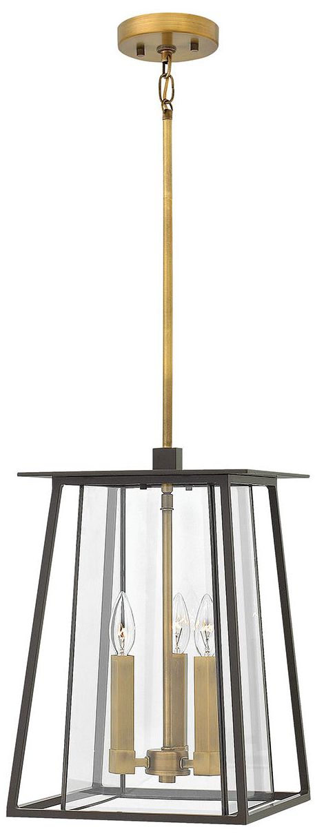 Hinkley Walker 17 1/4" High Bronze Outdoor Hanging Light