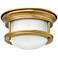 Hinkley Hathaway 7 3/4"W LED Brushed Bronze Ceiling Light