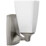 Hinkley Darby 8 1/4&quot; High Brushed Nickel Wall Sconce