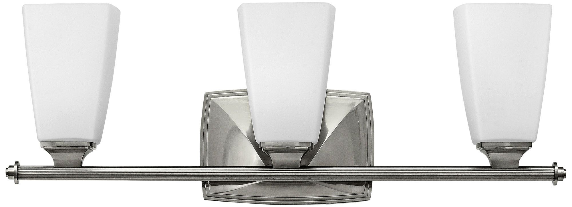 Hinkley Darby 23" Wide Brushed Nickel 3-Light Bath Light