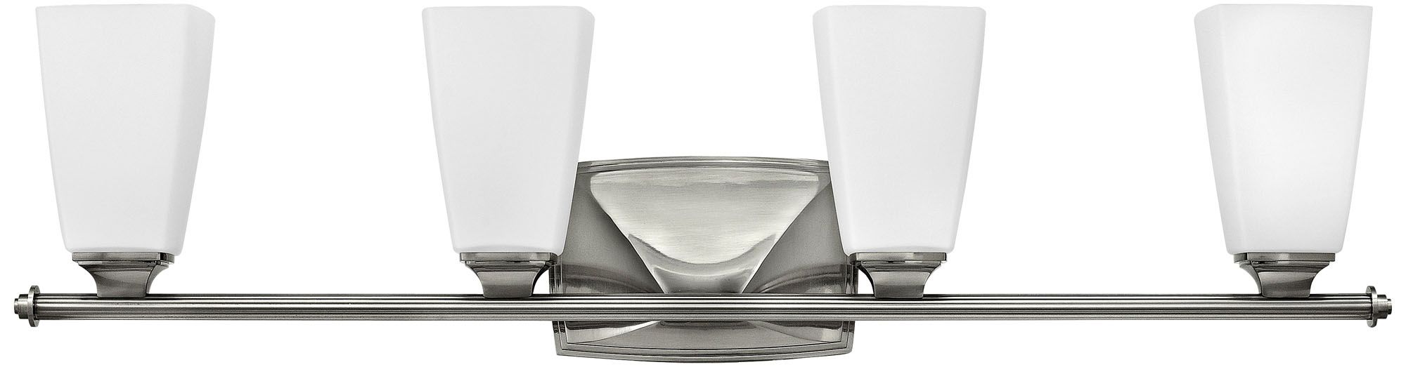 Hinkley Darby 32" Wide Brushed Nickel 4-Light Bath Light