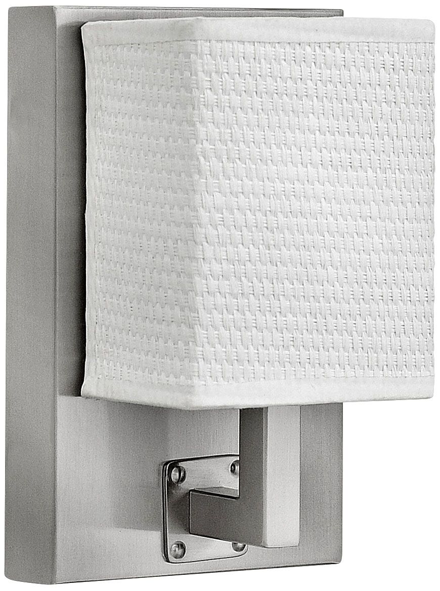 Hinkley Avenue 7 3/4" High Brushed Nickel LED Wall Sconce