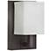 Hinkley Avenue 7 3/4" High Oiled Bronze LED Wall Sconce