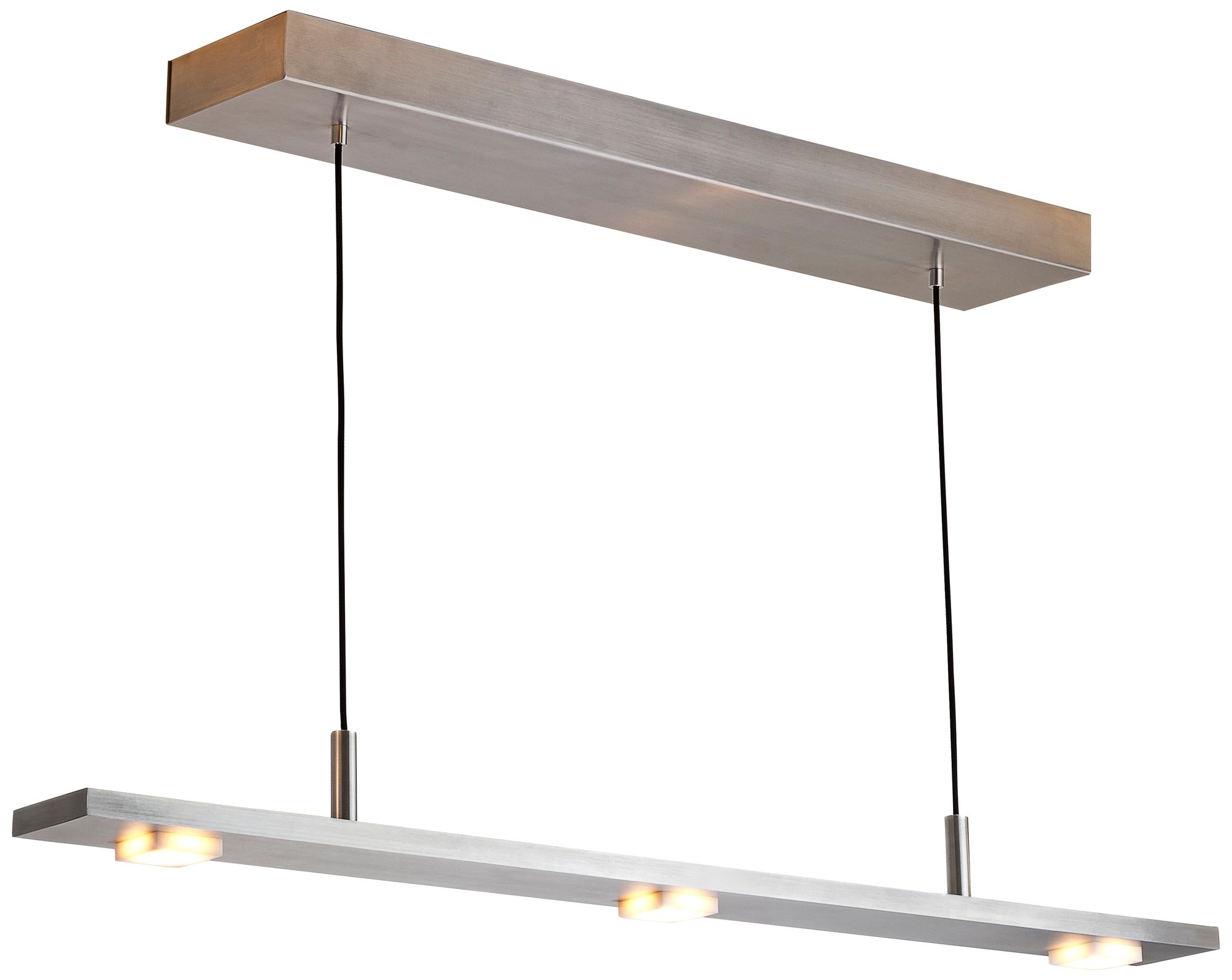 Cerno Brevis 28"W Aluminum LED Kitchen Island Light Pendant
