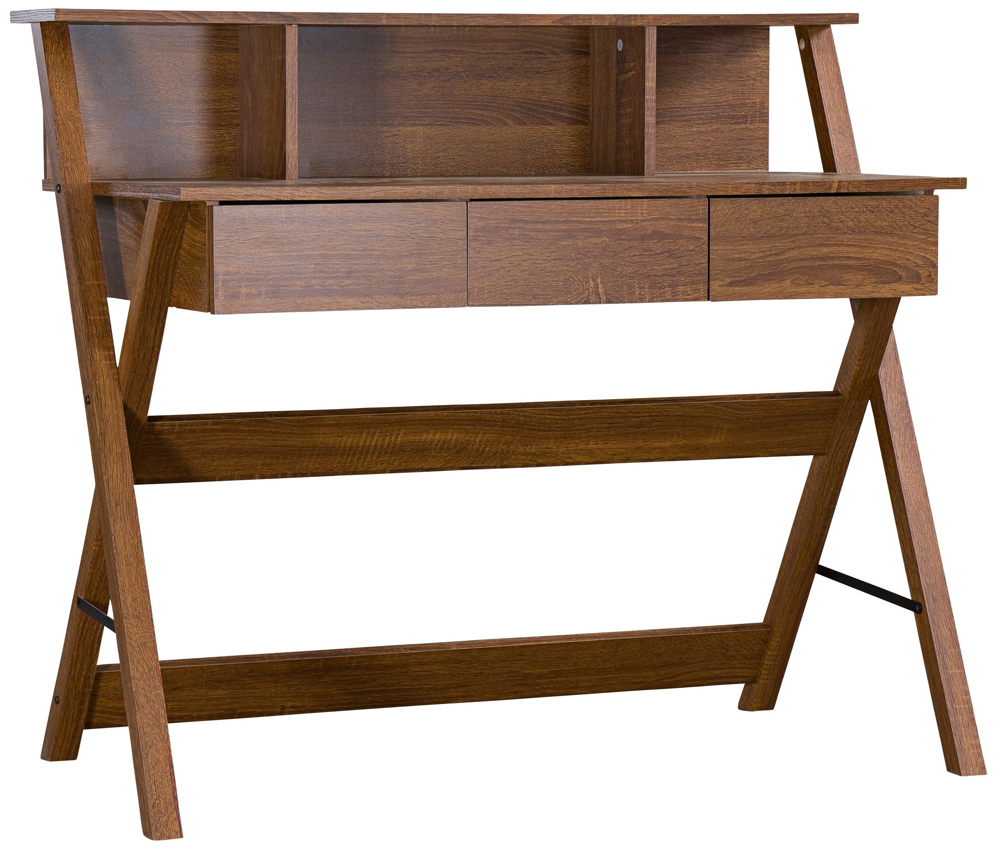Crossroads-II 43 1/4" Wide Sonoma Oak Writing Desk