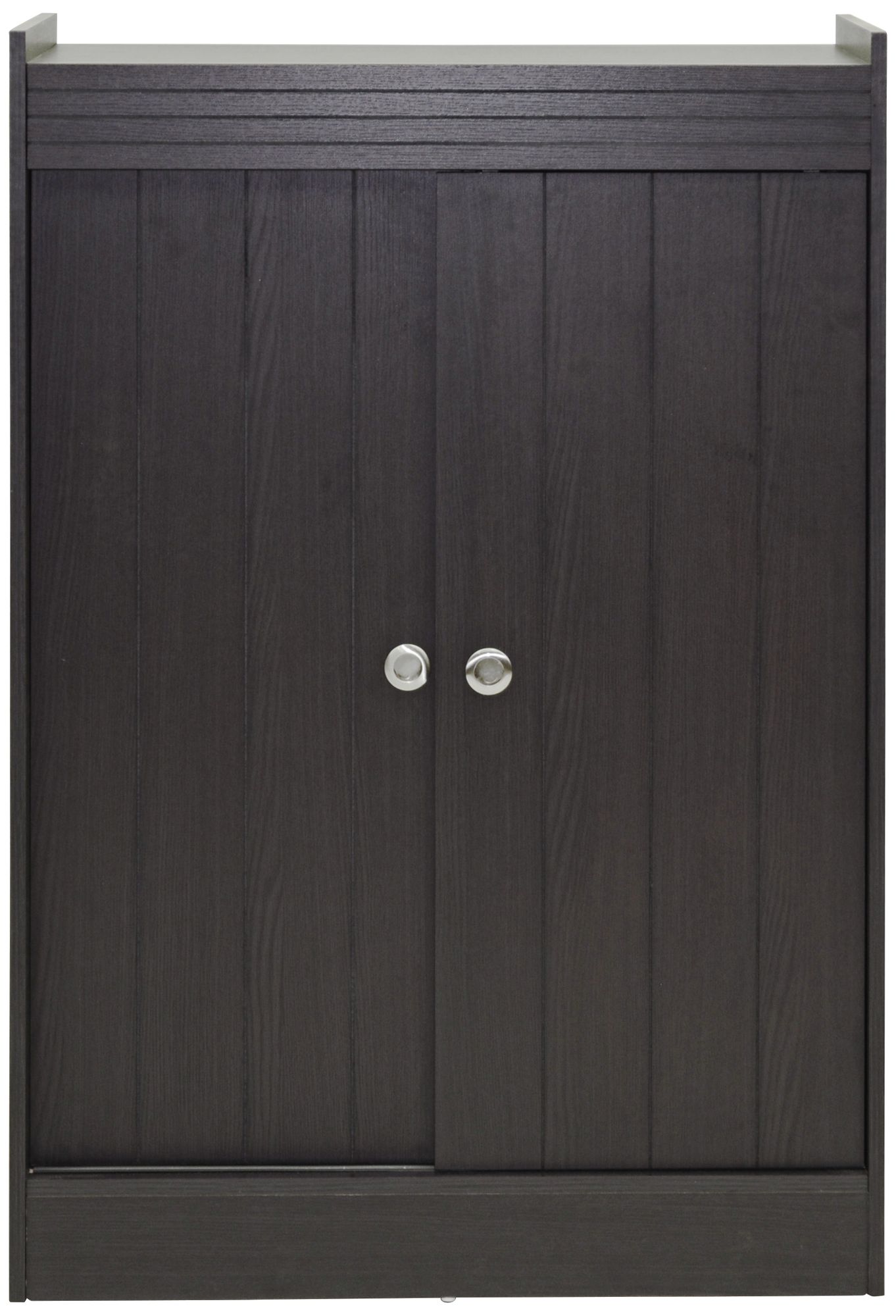 Studio 30 3/4" Wide Espresso Shoe Rack Storage Cabinet