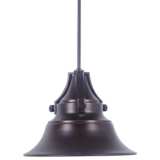 Union 49 1/4&quot; High Gilded Oiled Bronze Outdoor Hanging Light