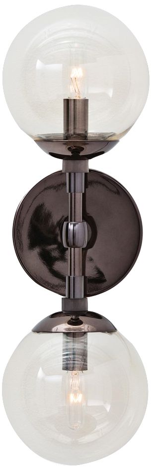 Arteriors Home Polaris 17" High Brown Nickel Wall Sconce