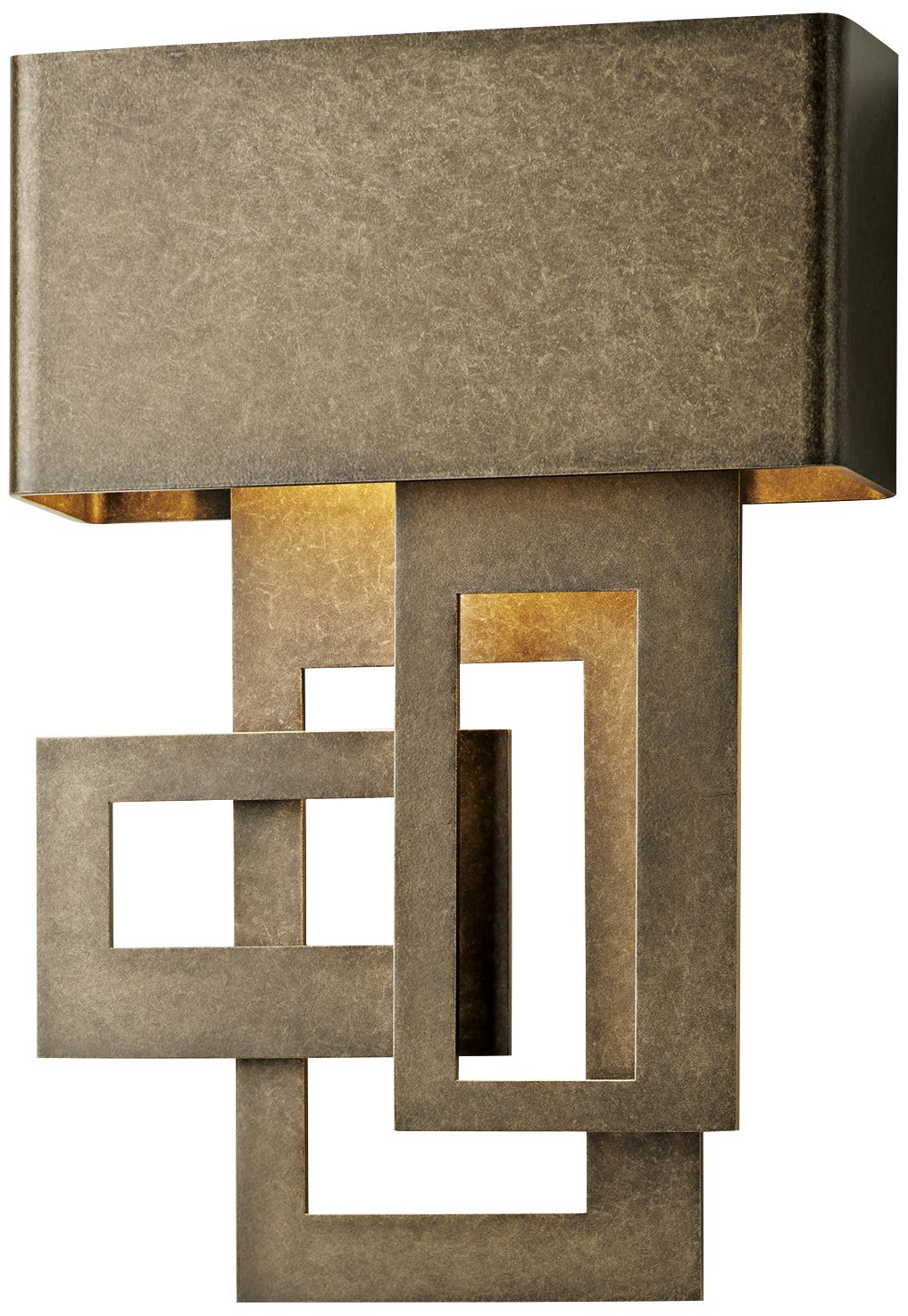 Collage 13 3/4"H Smoke Right Small LED Outdoor Wall Light