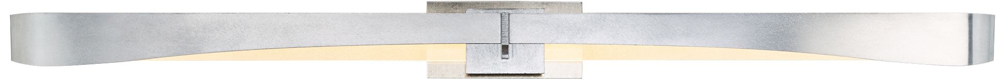 Glide 4 1/2" High Vintage Platinum LED Wall Sconce